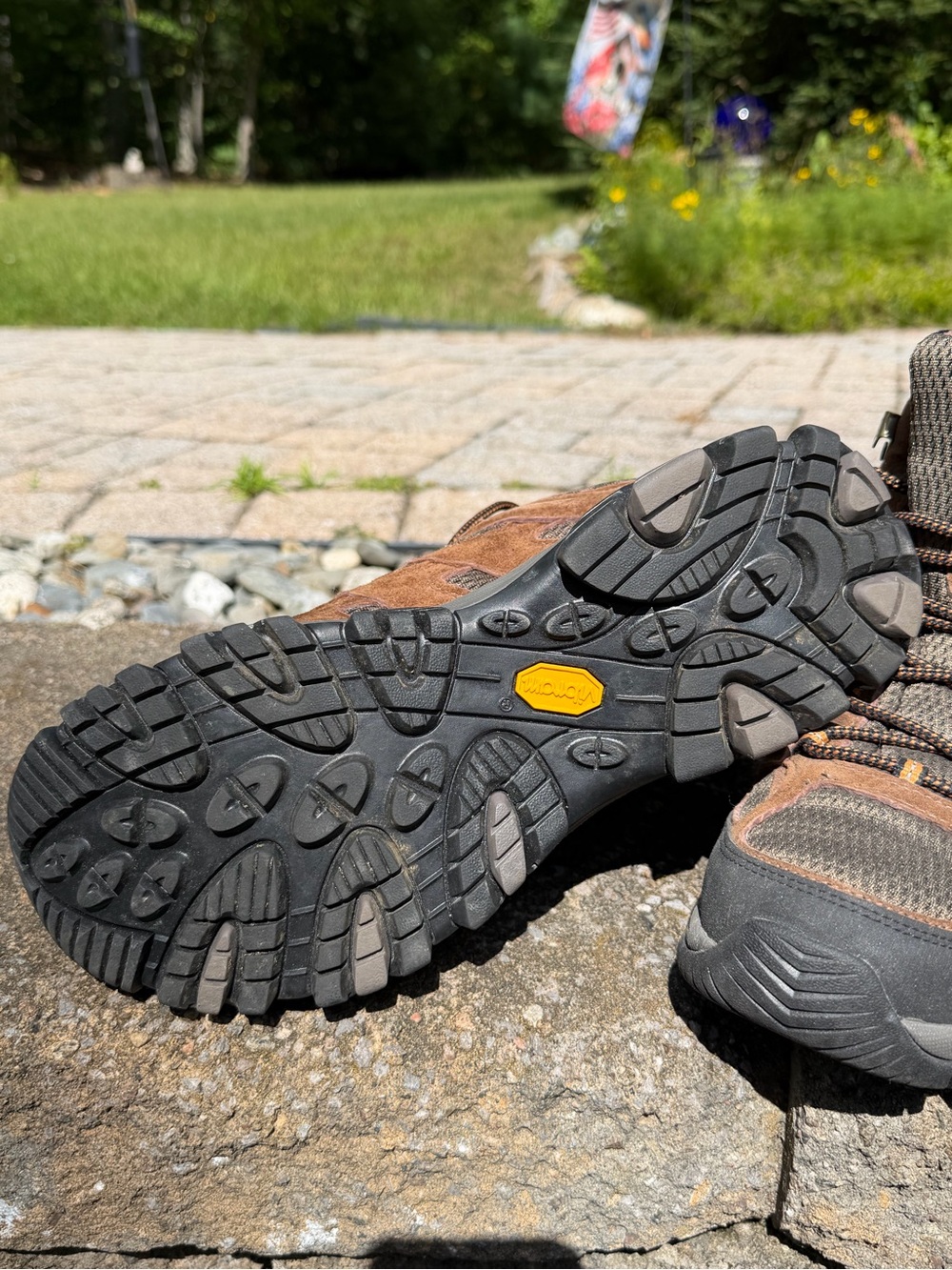Men's Merrell Moab 3 Mid Waterproof - Picture 7 of 11